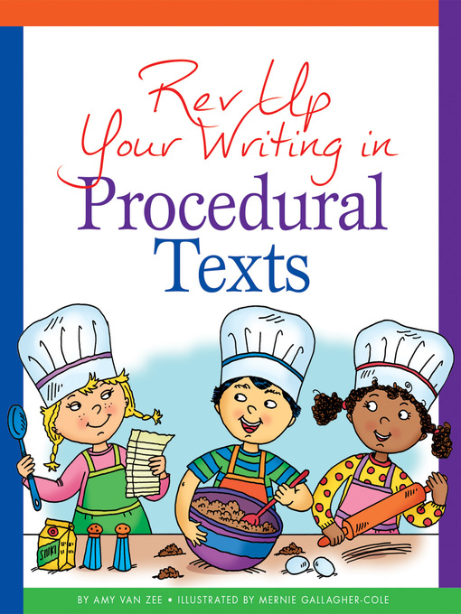 Title details for Rev Up Your Writing in Procedural Texts by Amy Van Zee - Available